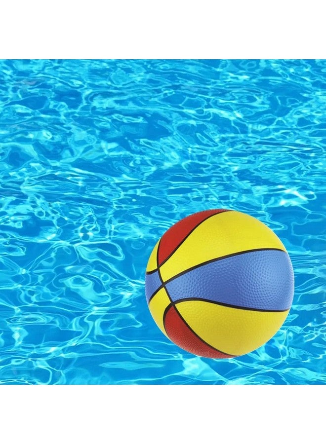 FunBlast Basketball for Kids - Colorful Basketball Sports Toy - Extra Grip Silicon Rubber Beach Ball Sports Outdoor Game - Inflatable Ball for Kids Boys 3+ Years (8.5 Inch) - Image 5