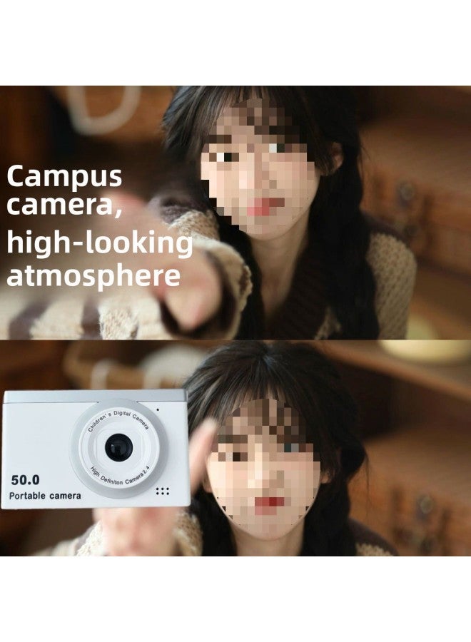 Generic Ccd Camera High-definition Dual-camera Digital Student Version Can Take Photos Can Be Transmitted Mobile Phone Listening To Music Travel Record Camera-Body Color:Star Black [standard Single Shot-flash + Photo]-data Cable 1143  - Image 5