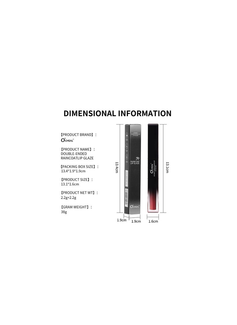 Me Now Dual Ended  Matte Liquid Lipgloss 01 Sorrel  - Image 3