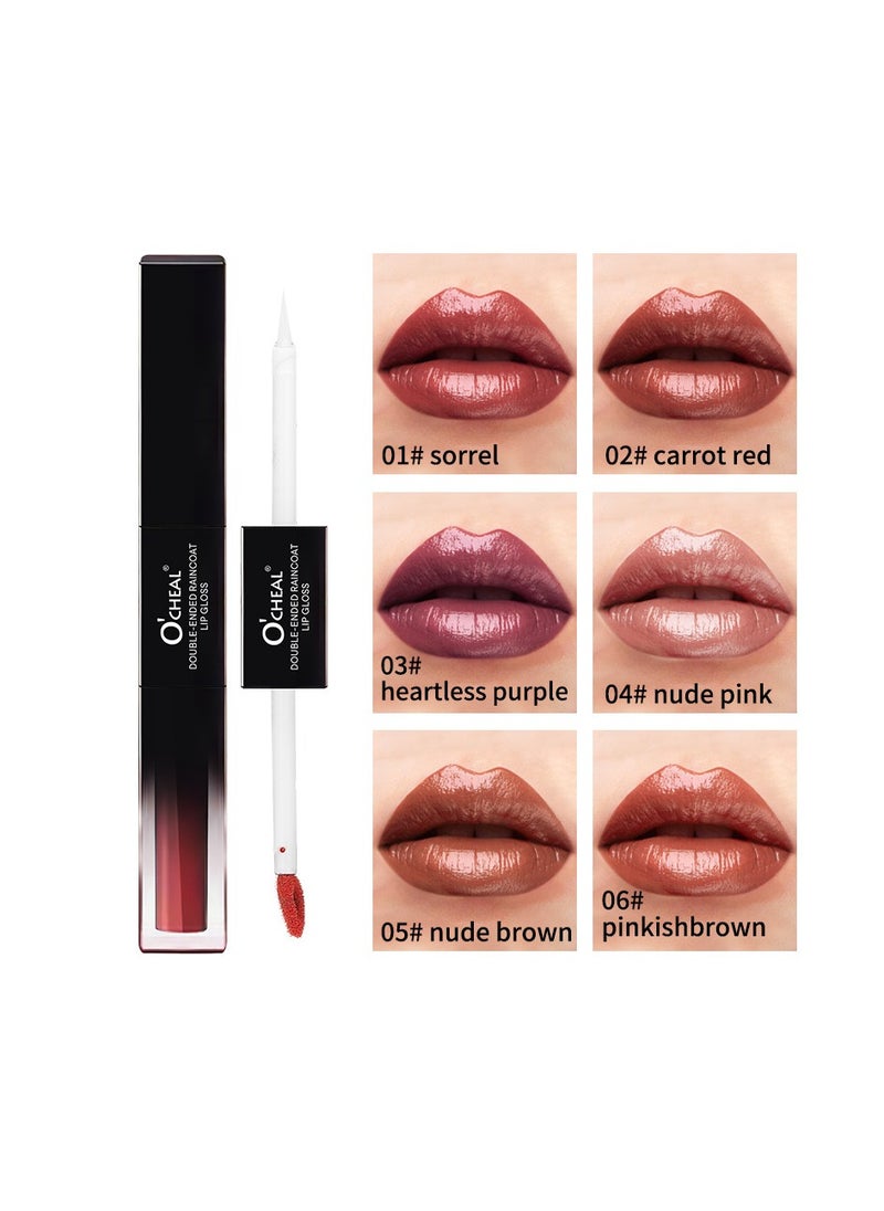 Me Now Dual Ended  Matte Liquid Lipgloss 01 Sorrel  - Image 4
