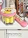 ZOENMG Pudding Feeding Toys for Dolls 1Pack Pretend Play Food for 3 4 5 6 7 8 Year Old Girls Perfect for Doll Role PlayEaster Basket Stuffers Fillers GiftsEaster Bunny Theme - Image 4