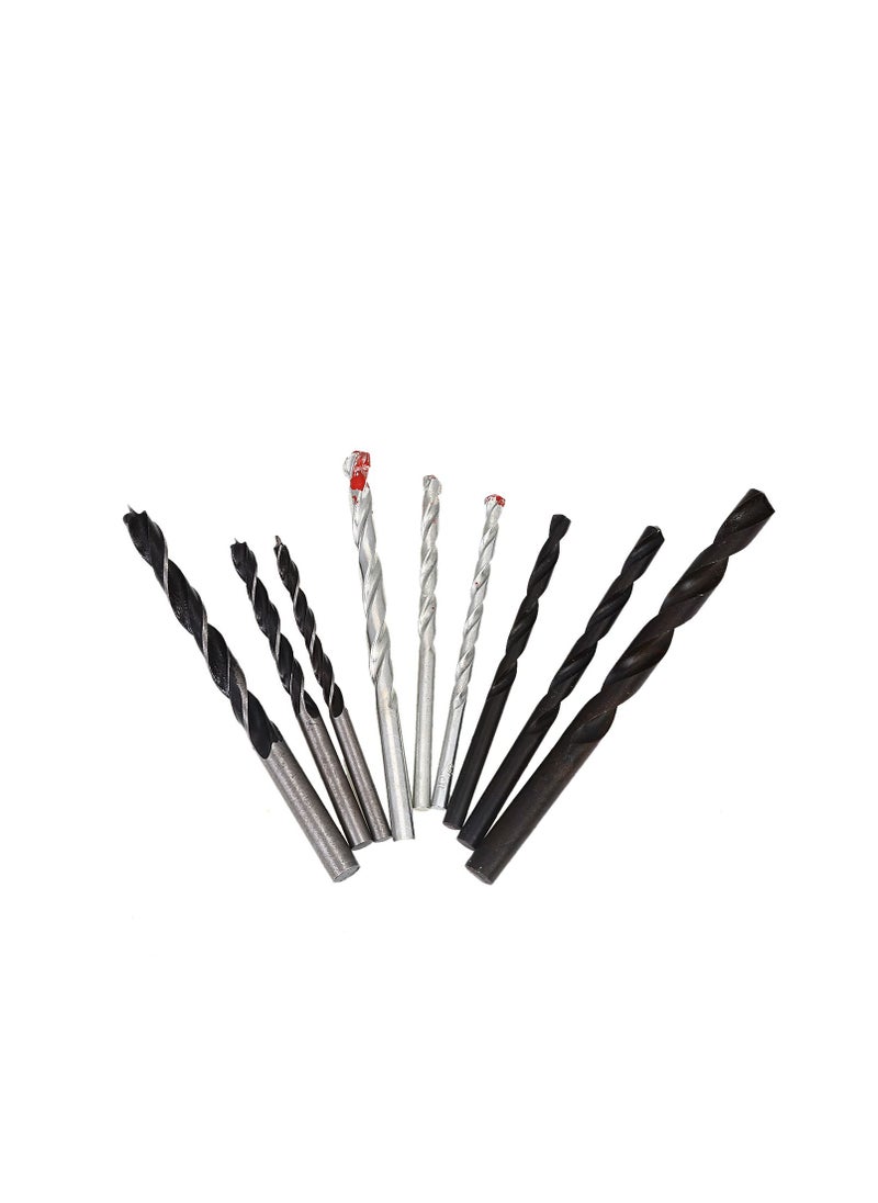 BMB tools 2-Packs of 9-Piece Wall Drill Bit Set  - Image 3