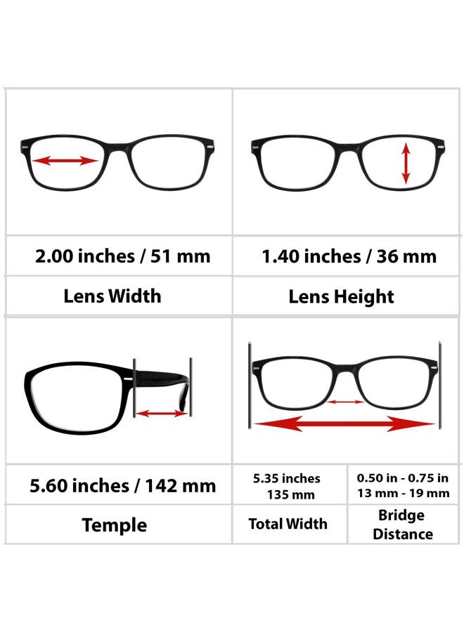 TruVision Readers 9505 1 Sun Black 1 Sun Tortoise +1.50  - Image 3