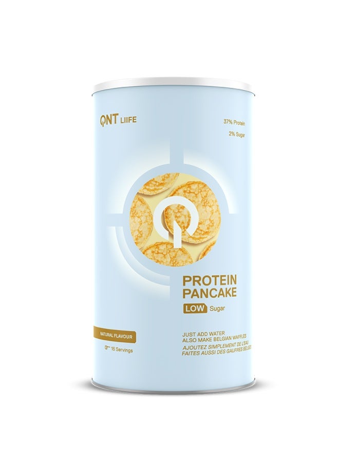 QNT Protein Pancake Mix | 500g | No Flavour Added, High-Protein, High-Fiber - Image 2
