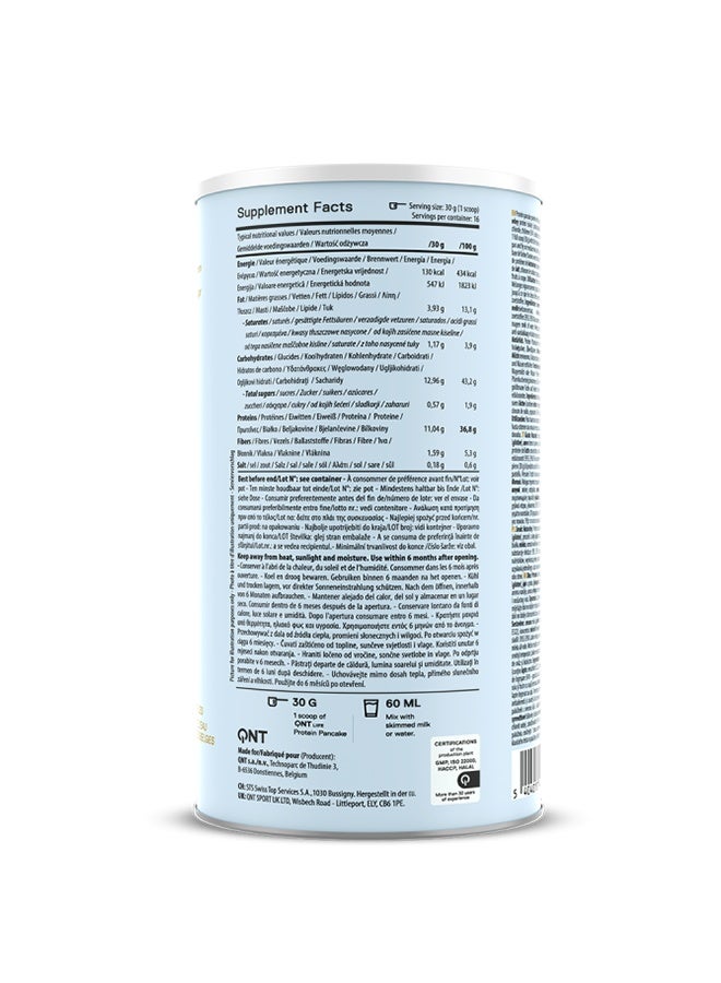 QNT Protein Pancake Mix | 500g | No Flavour Added, High-Protein, High-Fiber - Image 4