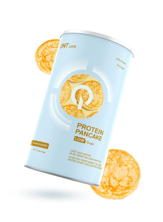 QNT Protein Pancake Mix | 500g | No Flavour Added, High-Protein, High-Fiber - Image 1