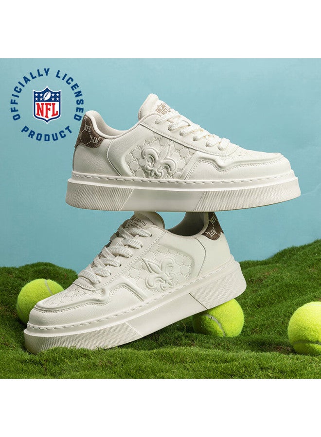 Nfl Super Bowl Men's Shoes, 2025 New White Sneakers, Autumn Light Luxury Classic Skateboard Shoes, Thick-soled Height-increasing Shoes, Casual Shoes For Me - Image 3