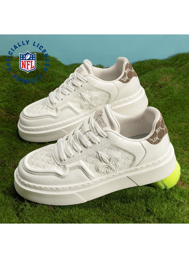 Nfl Super Bowl Men's Shoes, 2025 New White Sneakers, Autumn Light Luxury Classic Skateboard Shoes, Thick-soled Height-increasing Shoes, Casual Shoes For Me - Image 1