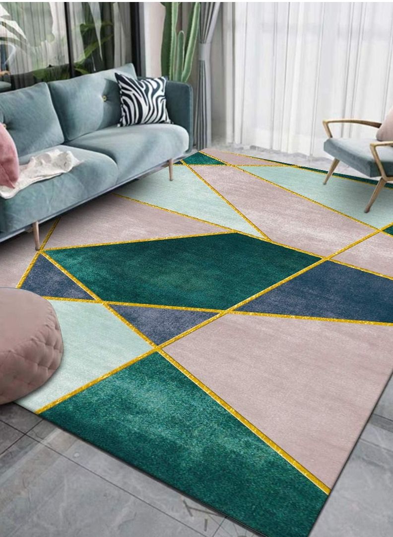 Sharpdo سجادة أرضية لغرفة الطعام وغرفة النوم الحديثة مقاس 140*200 سم - Image 1