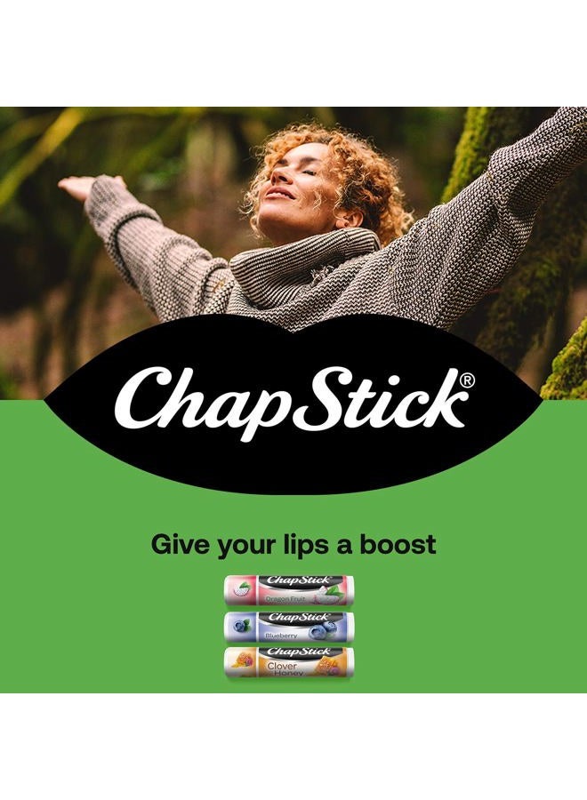 chapstick Lip Balm, Superfood Collection 3-Pack – Dragon Fruit, Blueberry & Clover Honey, Moisturizer for Dry Lips, 0.15 Oz - Image 2