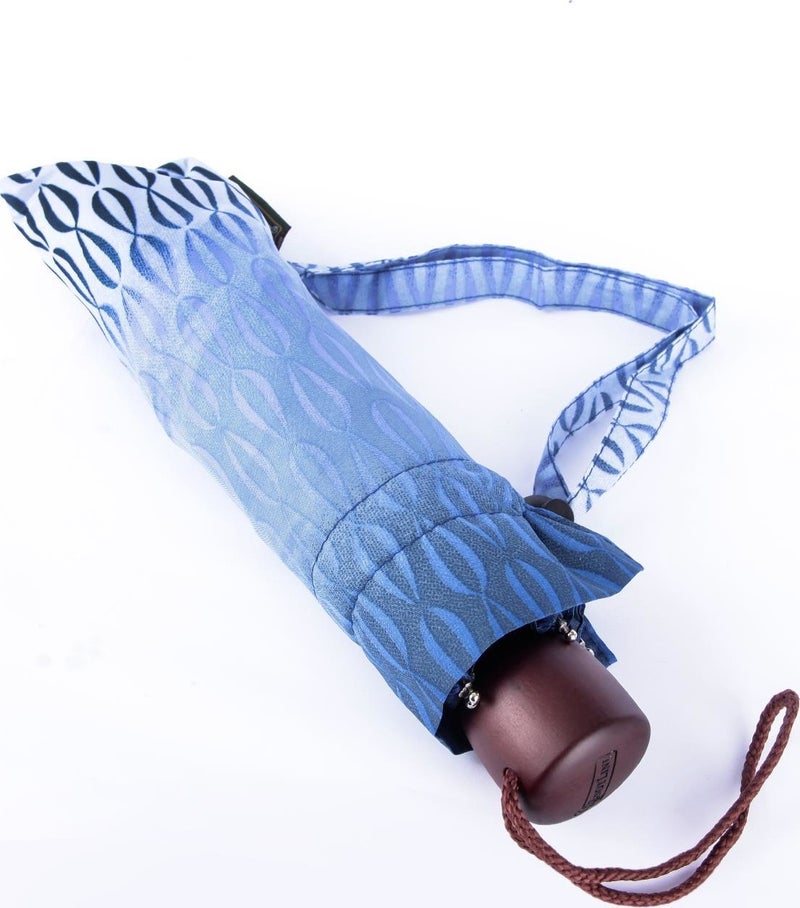 April Snotline Women's Umbrella Super Mini Patterned Blue 08L  - Image 2