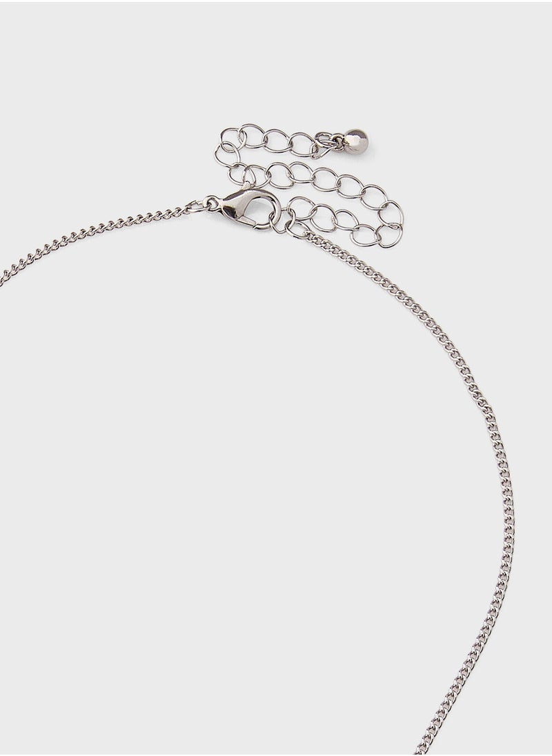 ELLA - Shell Pendant  Chain Necklace  With Two Mix Pack Pendants - Image 1