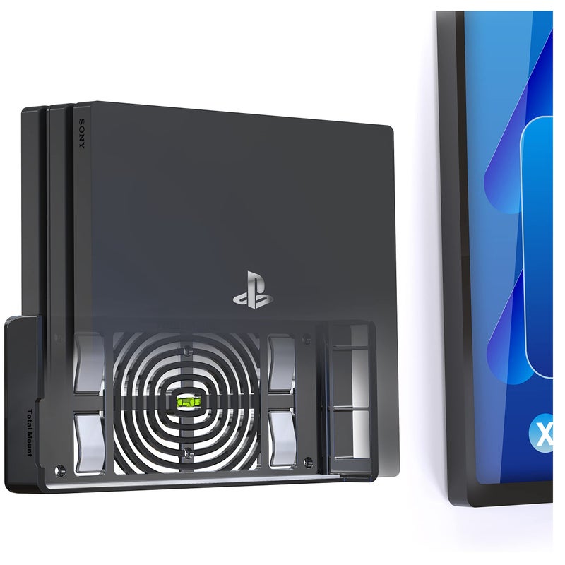 TotalMount for PlayStation 4 Pro (Mounts PS4 Pro on Wall Near TV) - Image 1