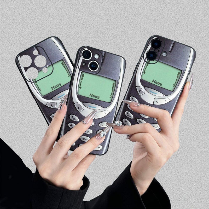 Mixed Color 1 Creative Button Phone Case For IPhone 16 Pro - Image 4