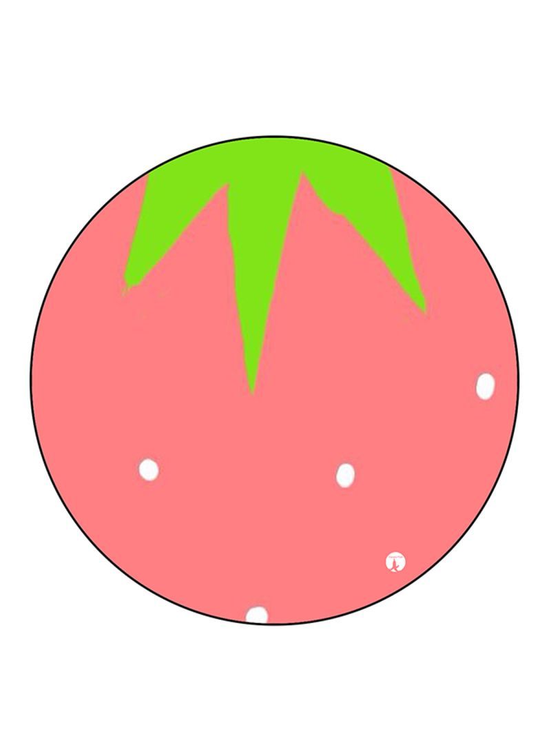 RKN Strawberry Printed Mouse Pad Multicolour