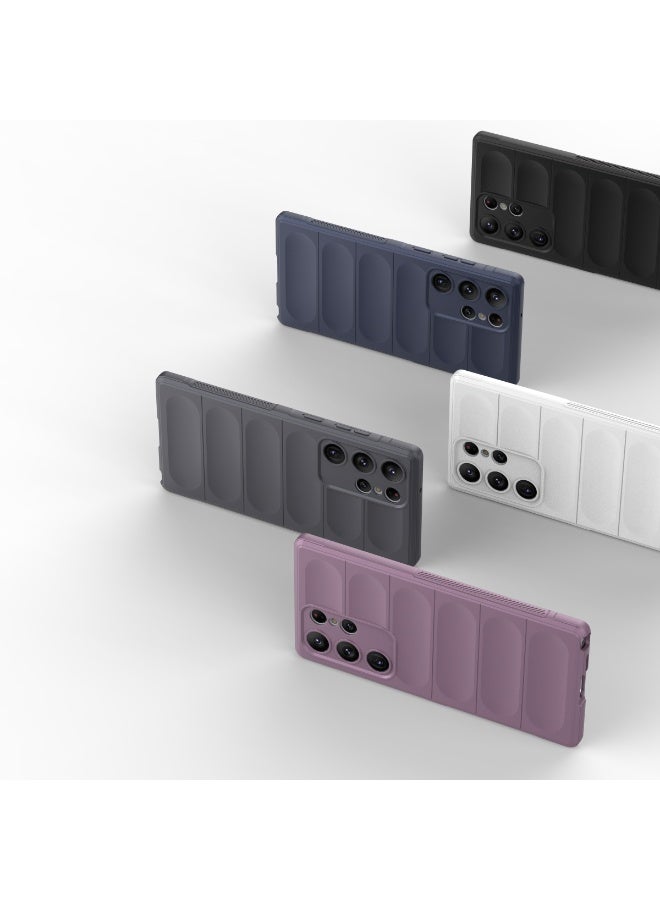 Phantom Shield Silicone Case with Anti-Scratch Soft Microfiber Lining, High Resilience Rubber Full Body Shockproof Cover Compatible with Samsung Galaxy S23 Ultra (Light Blue) - Image 2