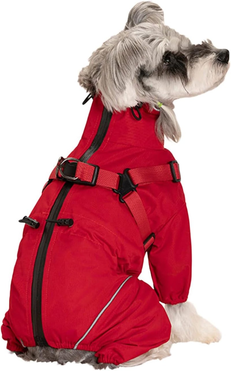 Water Raincoats Pocket Dog Fashionable Pet Rain Jackets for Rainy Outings with Your Pet Walking - Image 1