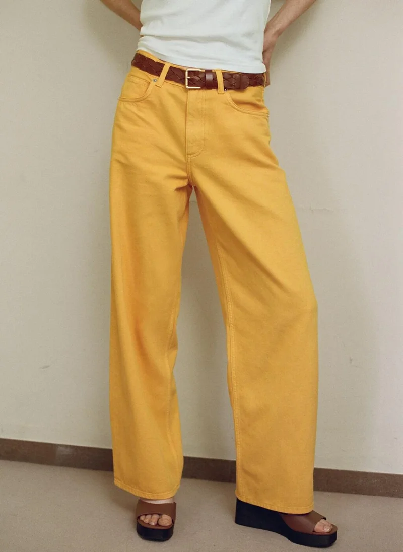 MANGO Straight Low-Waist Jeans