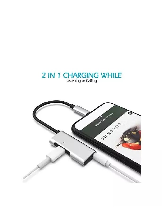 Generic - Wivtak HI-10S Lightning Adapter Support Audio + Charge - Image 1