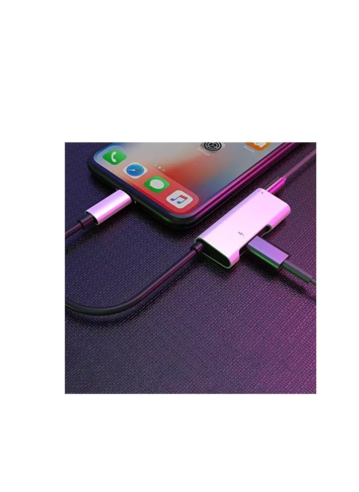 Generic - Wivtak HI-10S Lightning Adapter Support Audio + Charge - Image 1