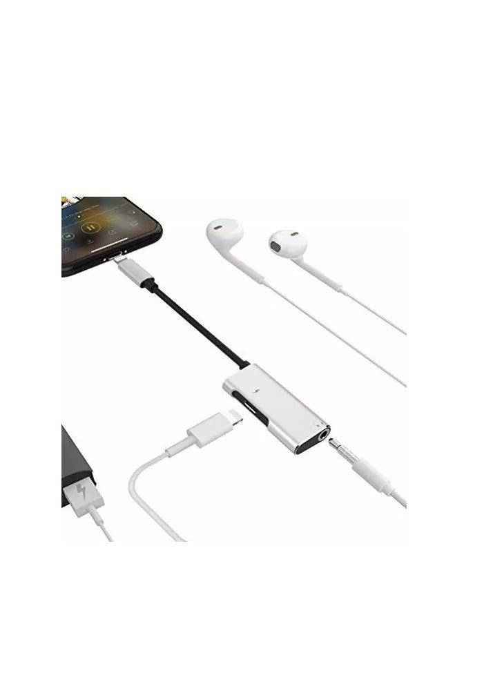 Generic - Wivtak HI-10S Lightning Adapter Support Audio + Charge - Image 1