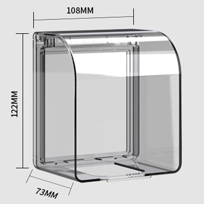 MEVITHS Waterproof Wall Switch Socket Cover | Splash Guard Box Cover | Wall Switch Faceplate Panel Protector | Transparent Dustproof Safety Cover For Home & Office - Image 2