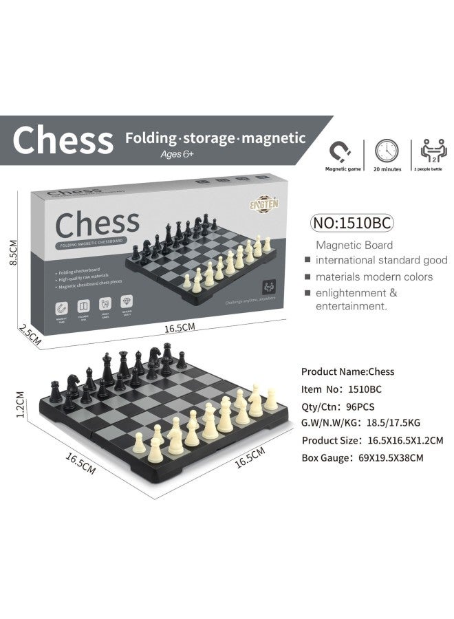 Cross-border Hot Sale Magnetic Chess Flying Chess Snake Chess Checkers Portable Foldable Board Desktop Game