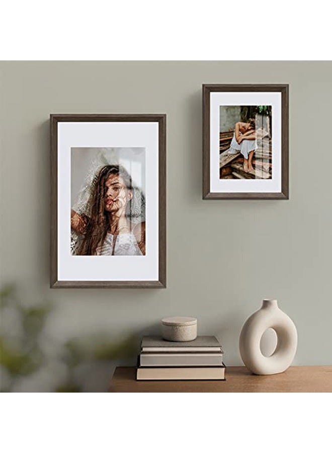 Prudiut 15 Pack 5x7 White Picture Mats, Frame Mattes for 4x6 Pictures Display Photo Frame Mat Core Bevel Cut Mat Board Show Kit for Photos, Prints, Artworks - Image 5
