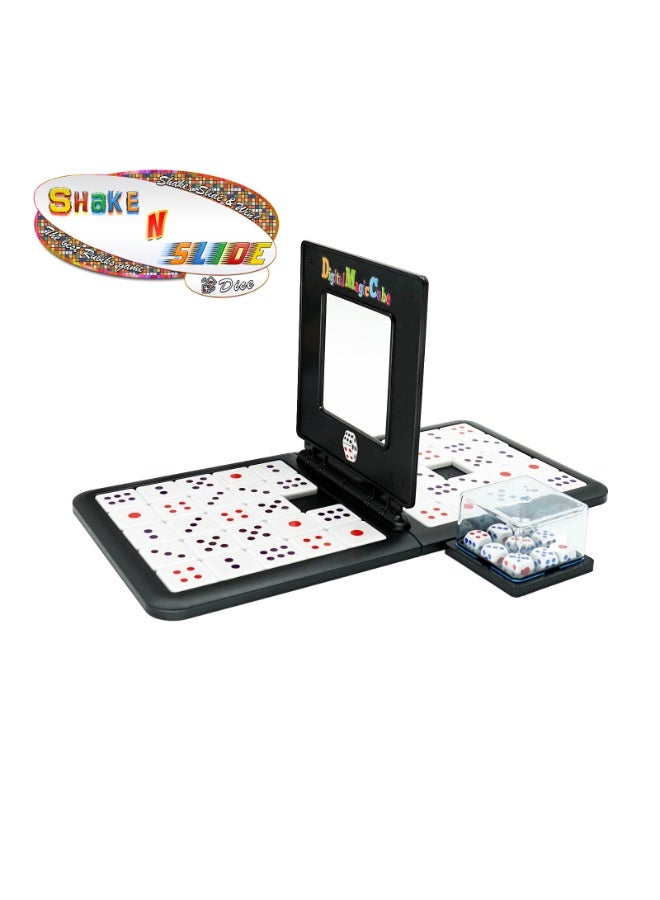 SYOSI Shake Slide Block Game Shape Matching Intelligence Board Game for Family Game Nights Race, Fast-Paced Brain Teaser Travel for Kids and Adults, Shape Matching Head to Head Super Slide Puzzle Game - Image 3