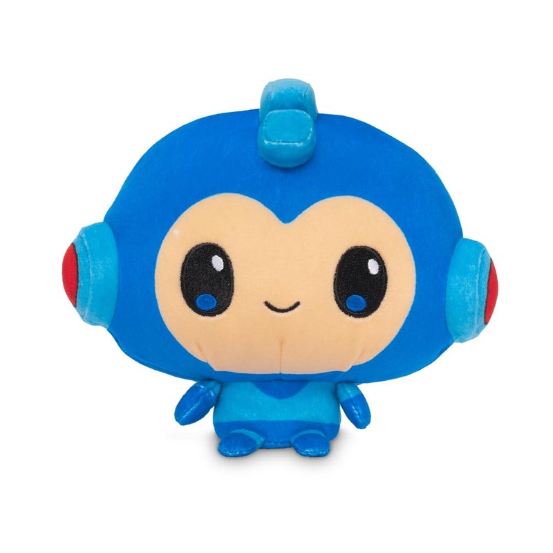 TeeTurtle Cloudheads Mega Man Plush - 5-Inch Official Capcom Stuffed Animal with Embroidered Details - Soft Cuddly Plush Toys for Kids, Teens, and Adults - Image 1
