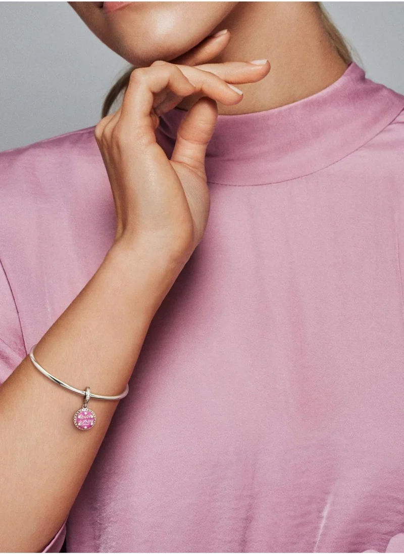 PANDORA  Pink Birthday Cake Dangle Charm for Women | Best Price UAE