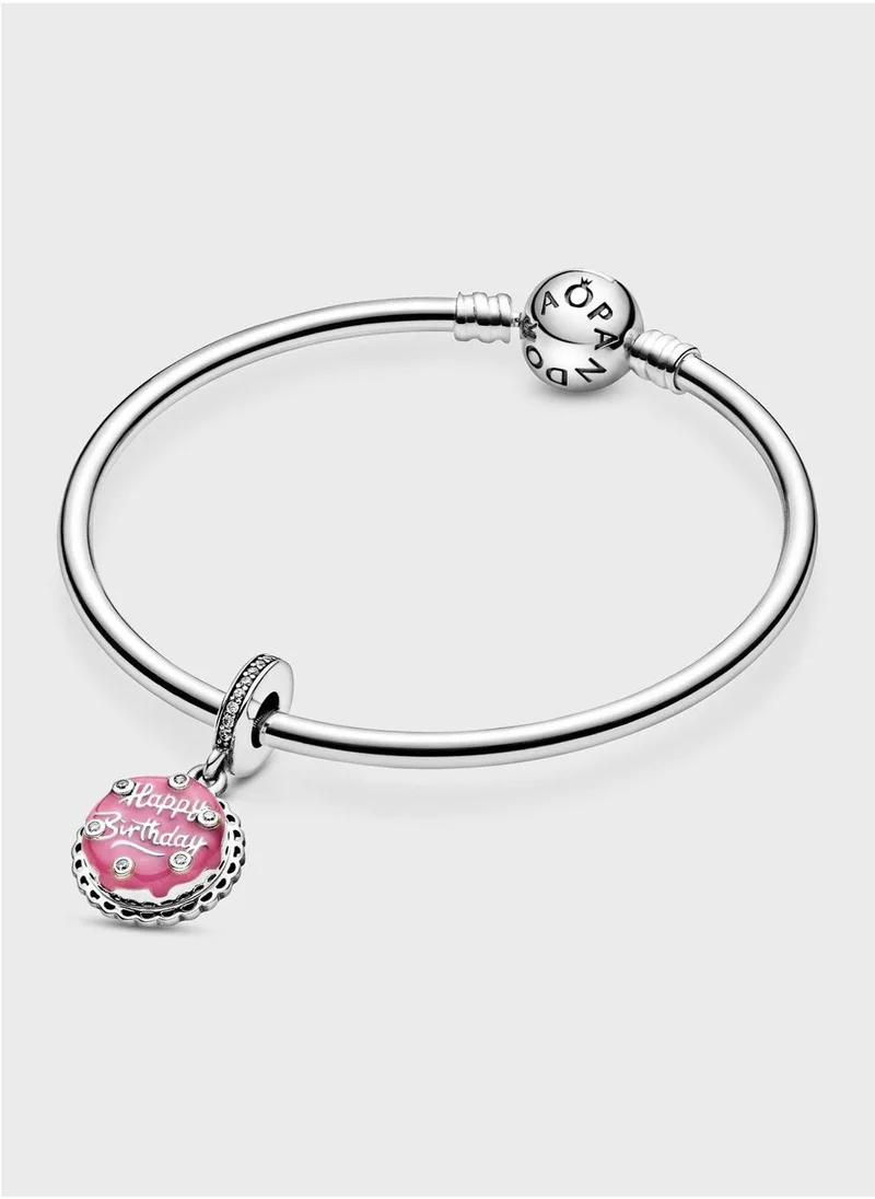 PANDORA  Pink Birthday Cake Dangle Charm for Women | Best Price UAE
