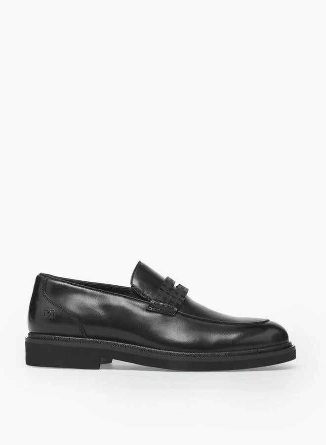 دوتشيني Boys Leather Penny Loafers
