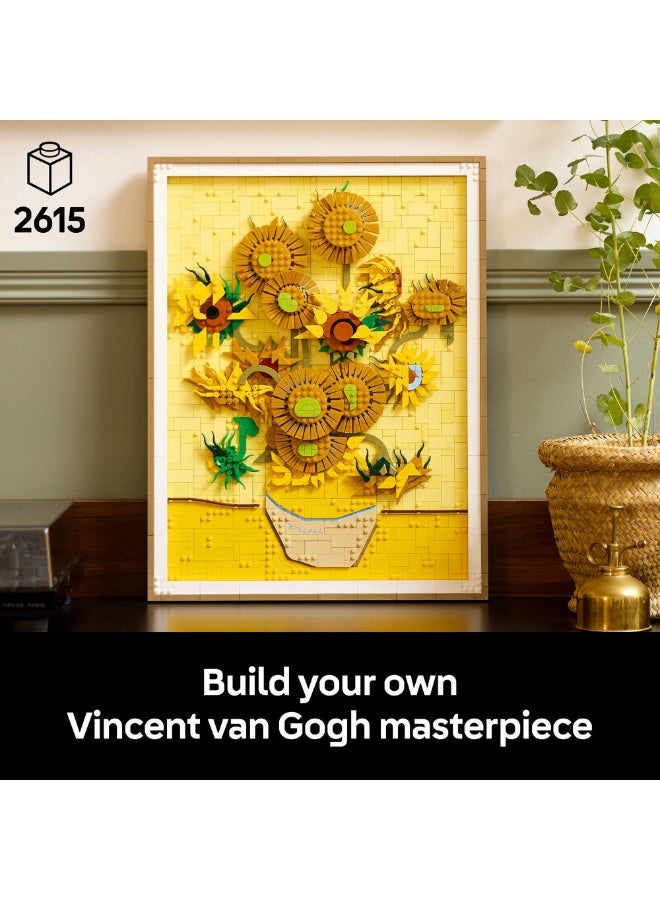 LEGO Art Vincent van Gogh – Sunflowers Building Set 31215 (Age 18+, 2615 Pieces) - Image 3