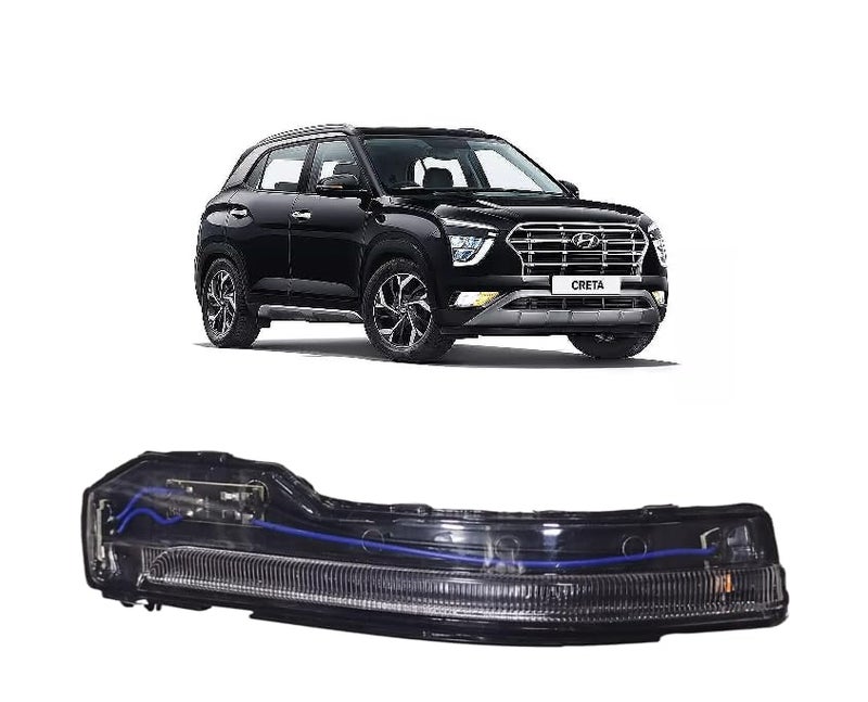 AutoClean Side Mirror Indicator Light/Turn Signal Light/LED For Creta New 2020-2023 (Right Driver Side) - Image 1