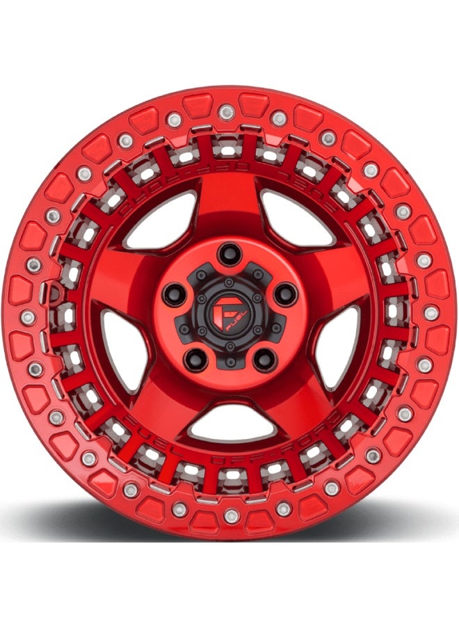 FUEL D117 WARP(beadlock) 17X9 6X139.7 ET-15 CB106.1 CANDY RED - Image 3