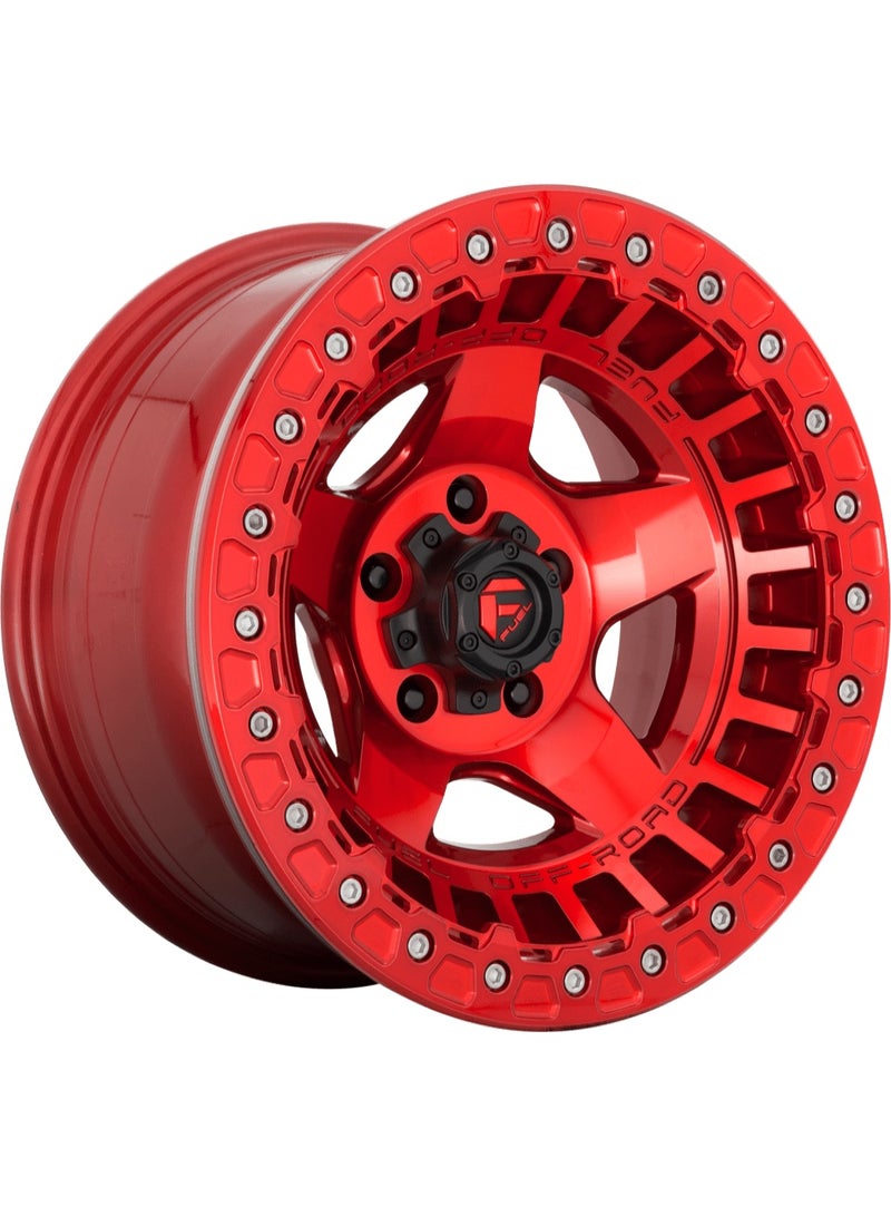 FUEL D117 WARP(beadlock) 17X9 6X139.7 ET-15 CB106.1 CANDY RED - Image 2
