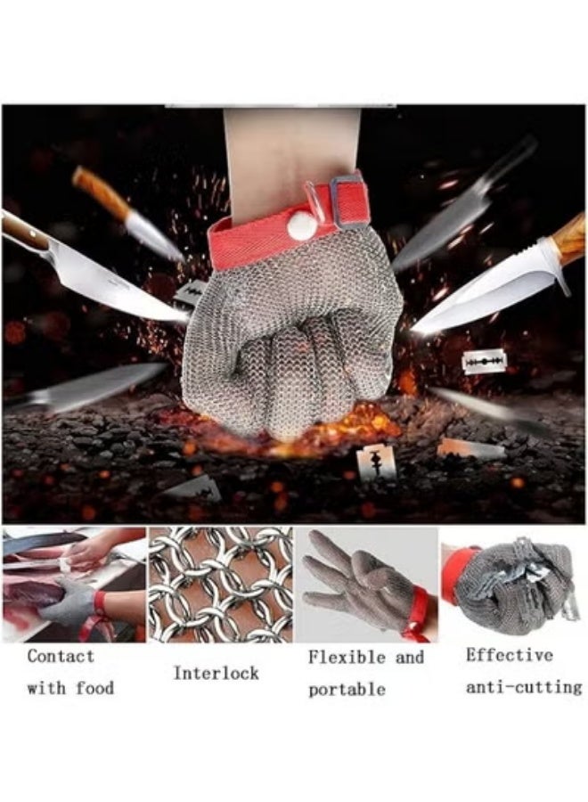 Protective Cut Resistant Safety Gloves for Kitchen and Craft Work Reusable Hand Protection Pair for Daily Tasks - Image 5