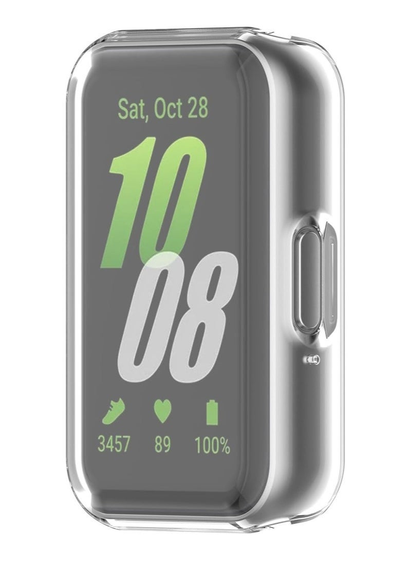 Nova future Case for Samsung Galaxy Fit 3 Screen Protector TPU Full Coverage Protective Cover (Clear) - Image 3