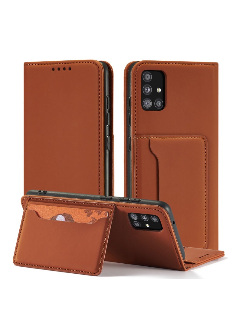 Loquat Suitable For Samsung Flip-type Anti-fall Solid Color Mobile Phone Case - Image 1