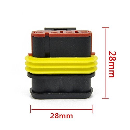 MUYI 10 Kit 4 Pin Way Waterproof Electrical Connector 1.5mm Series Terminals Water Resistend - Image 4