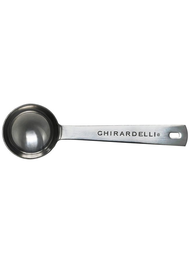 By The Cup Ghirardelli Sweet Ground Chocolate & Cocoa Gourmet Powder, 10 lb Box with Ghirardelli Stamped Barista Spoon  - Image 3