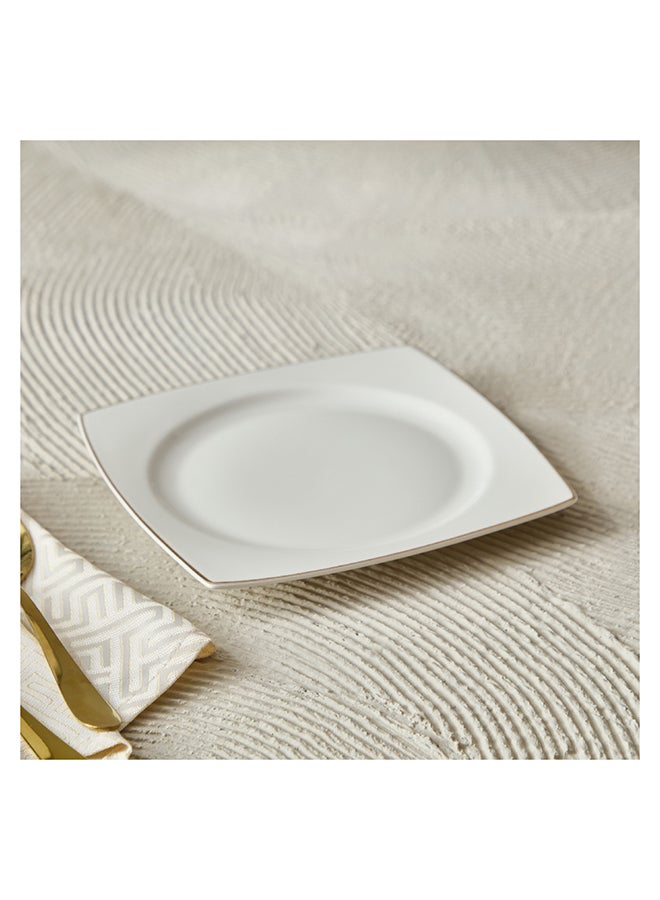 Home Box Peace Square Side Plate 26 x 1.8 x 26 cm - Image 1