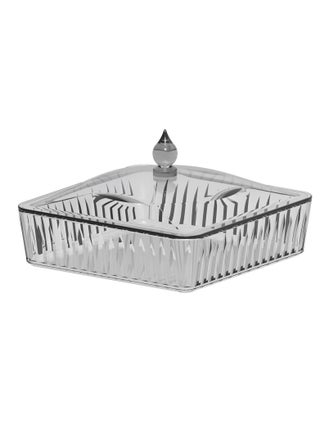 Square Acrylic Tray JH16P Comes with Stylish Lid Suitable for Storing Small items - pzsku/ZE9DEFE7B75CE12990207Z/45/1746226549/4011aa3e-5fa9-4de8-8336-c22f5d3c4ca2