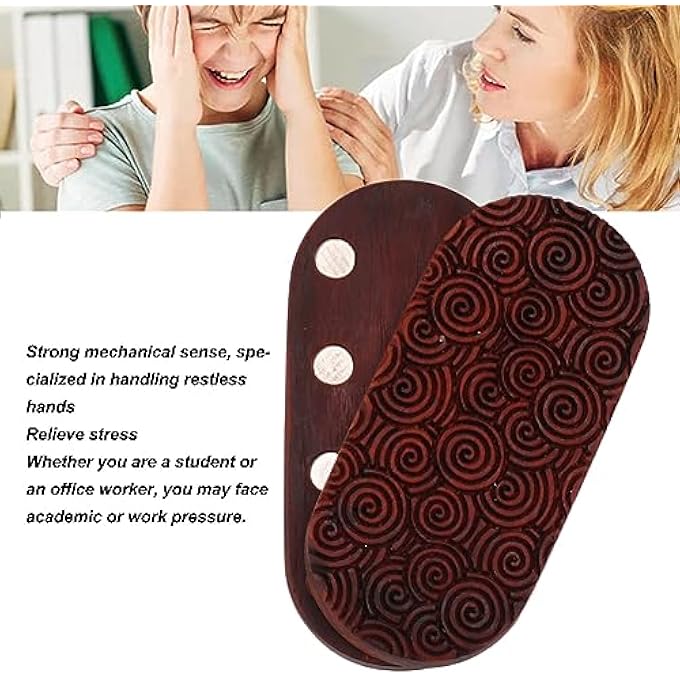 NOENNULL Fidget Slider, Finger Slider Fidget Toy, Magnet Push Slider Stress Relief Toy for Anxiety ADHD, Cool Office Gadgets Gift For Dad Teens (Screw) - Image 2