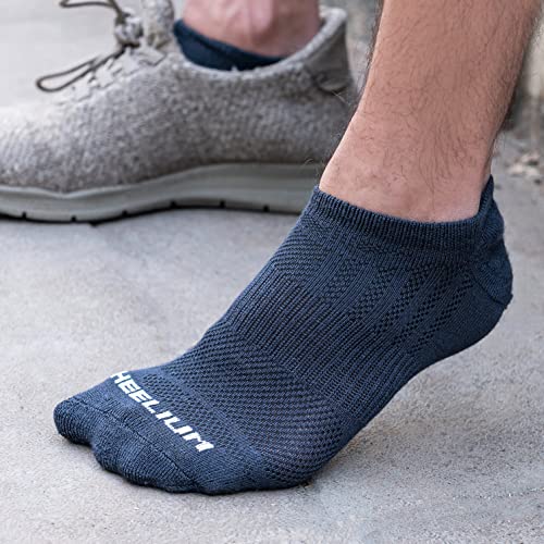 HEELIUM Bamboo Ankle Socks for Men & Women | Ultra-Soft, Odour-Free, Thin & Breathable | 3X Softer than Cotton | Sizes - M (UK 4-8) & L (UK 9-13) - Image 4