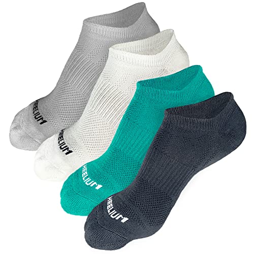 HEELIUM Bamboo Ankle Socks for Men & Women | Ultra-Soft, Odour-Free, Thin & Breathable | 3X Softer than Cotton | Sizes - M (UK 4-8) & L (UK 9-13) - Image 1