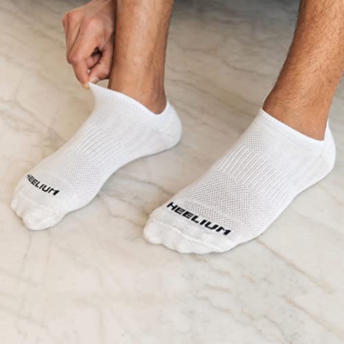 HEELIUM Bamboo Ankle Socks for Men & Women | Ultra-Soft, Odour-Free, Thin & Breathable | 3X Softer than Cotton | Sizes - M (UK 4-8) & L (UK 9-13) - Image 5