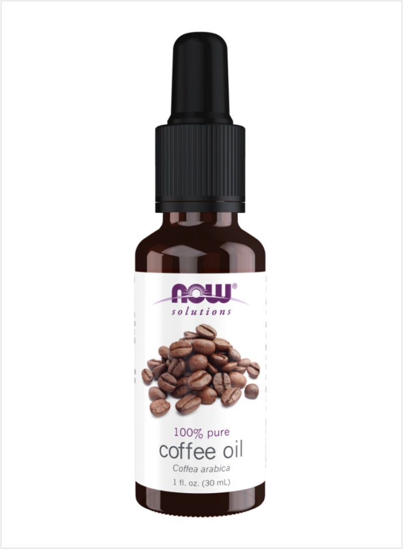 NOW Coffee Essential Oil - 100% Pure Rich Aroma, 30ml
