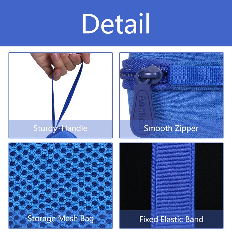 Aenllosi Aenllosi Hard Travel Case Compatible With Kodak PIXPRO WPZ2 Rugged Waterproof Digital Camera,Protective Case for Kodak Waterproof Video Camera,(Blue,Case Only) - Image 2